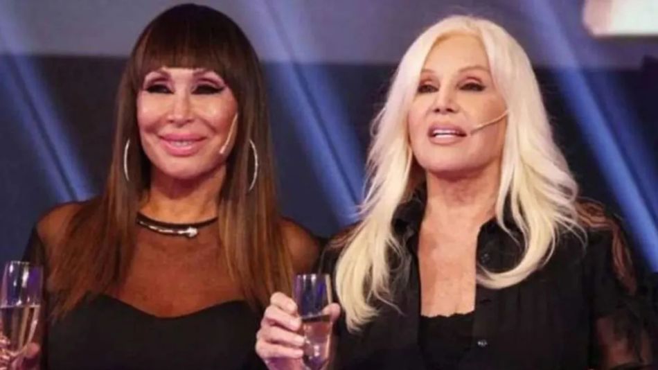Susana Giménez y Moria Casán