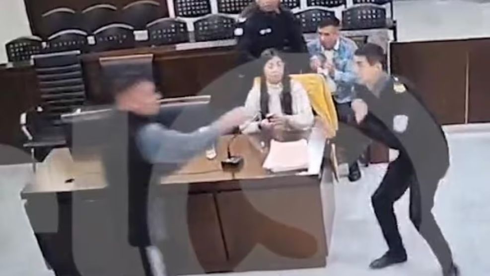 Así homicida amenazó a una fiscal en pleno juicio.