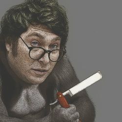 Milei, gorila con navaja | Foto:Pablo Temes