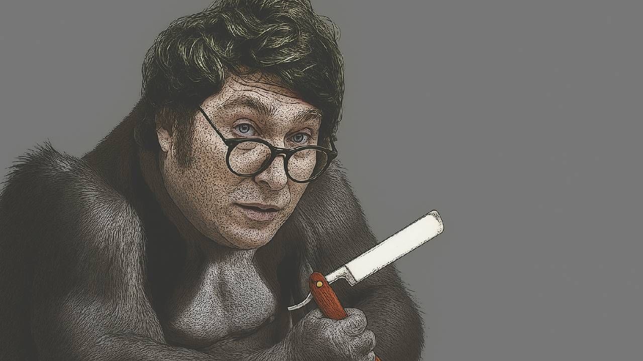 Milei, gorila con navaja | Foto:Pablo Temes