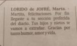 El aviso fúnebre que se volvió viral: "Llegaste a tu sección favorita del diario"