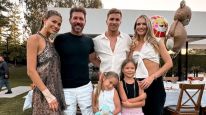 Eva Bargiela, Gianluca Simeone, Cholo Simeone, Carla Pereyra, Francesca Simeone, Valentina Simeone