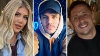 Wanda Nara, Mauro Icardi y Martín Migueles