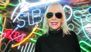 Marta Minujín inaugura la Noche de los Museos. 