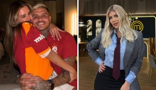 China Suárez, Mauro Icardi y Wanda Nara