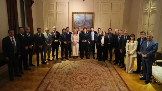 Milei, governors, Casa Rosada