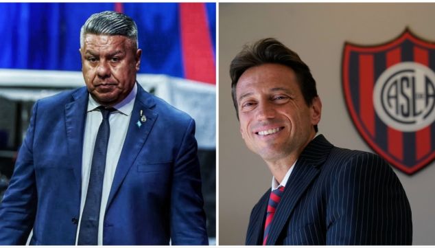 Claudio Tapia y Marcelo Moretti