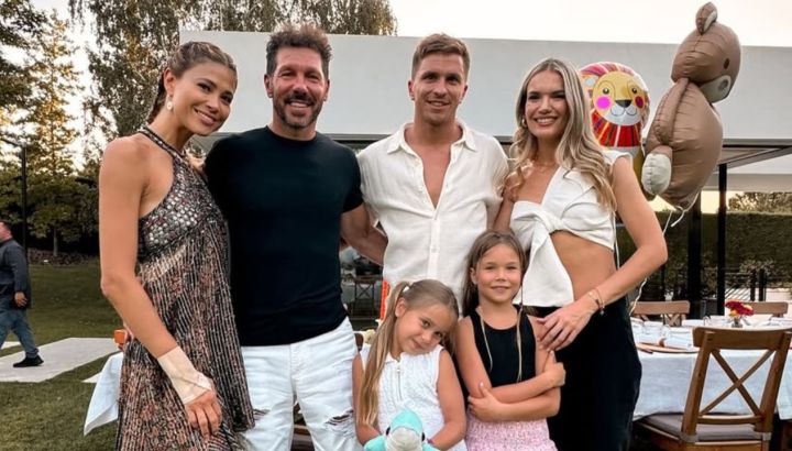 La tierna sorpresa de las hijas del Cholo Simeone para conocer a Faustino, el hijo de Eva Bargiela y Gianluca Simeone