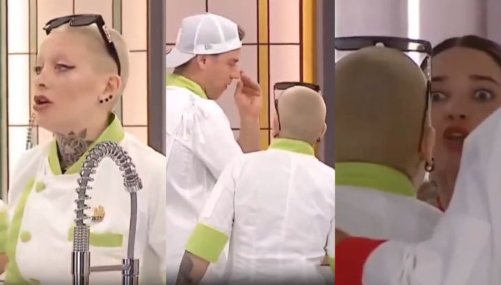 Fuerte cruce entre "Furia" y un integrante de "El Internado", el reality chileno en el que participa: "Conmigo no te hagas el loco"