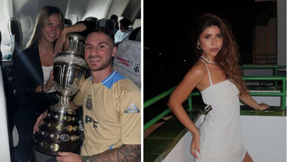 Camila Mayan, Alexis Mac Allister y Ailén Cova