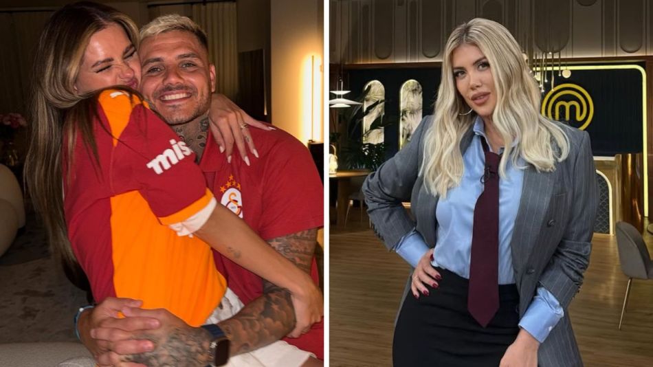China Suárez, Mauro Icardi y Wanda Nara