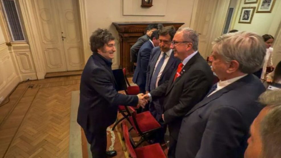 31-10-2025 Milei Passalacqua reunión de gobernadores