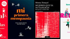 En los últimos años, una decena de libros sobre la menopausia se lanzaron al mercado con éxito de ventas.