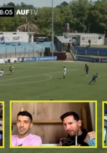 Messi Suarez Davo y La Cobra