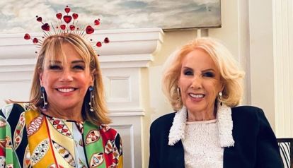 Marcela Tinayre y Mirtha Legrand