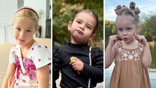 Anita García Moritán, Sarah Burlando y Matilda Salazar