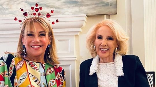 Marcela Tinayre y Mirtha Legrand