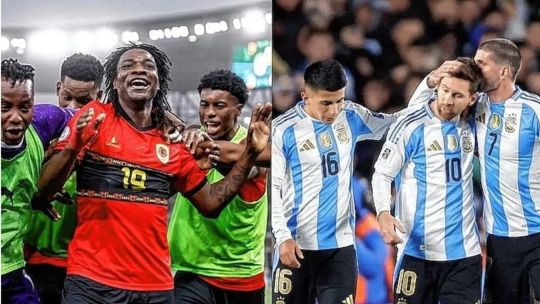 Angola se viste de fiesta para recibir a Lionel Messi y la Selección Argentina