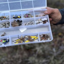 Cuando la pasión se lleva en la sangre: Thiago Zalazar tiene 16 años y sueña con ser guía de pesca.