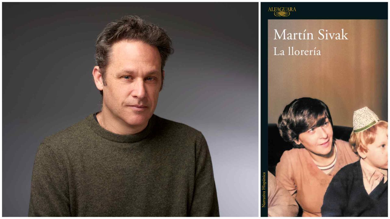 "La llorería", el último libro de Martin Sivak. | Foto:Alejandra López y Alfaguara