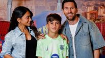Antonela Roccuzzo, Thiago Messi, Leo Messi