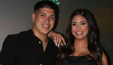 Thiago Medina y Daniela Celis