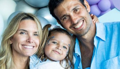 Sofía Zámolo y su familia