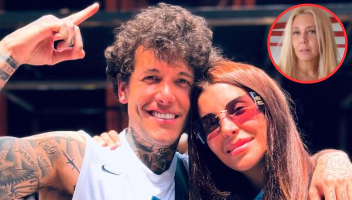 Charlotte y Alex Caniggia protagonizaron un tenso momento al escuchar un mensaje de Mariana Nannis