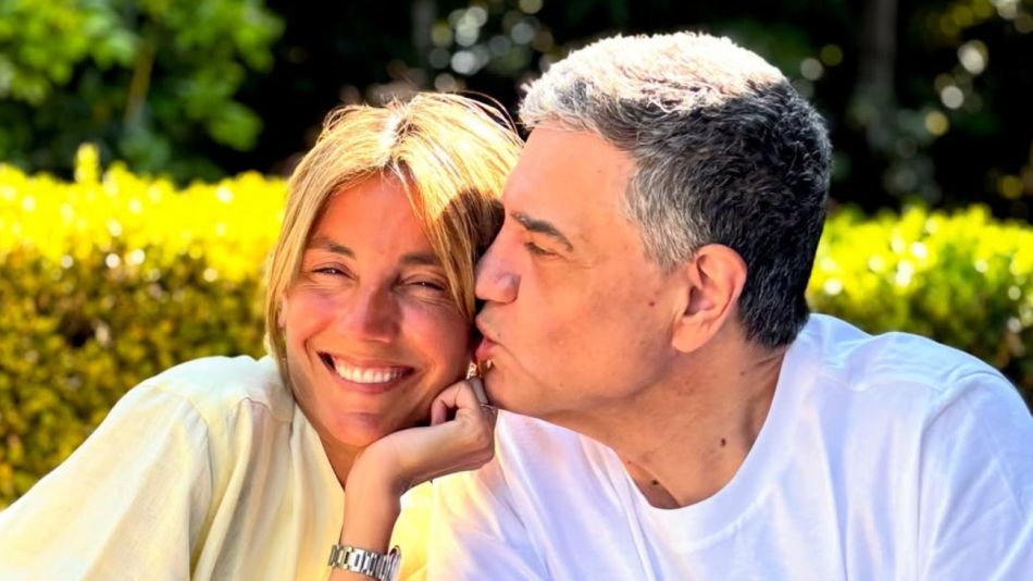 María Belén Ludueña y Jorge Macri