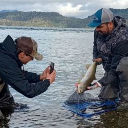 Si bien los niveles de agua se mantienen bajos, todo indica que la temporada puede ser muy buena. En Patagonia, nada está dicho: el comportamiento del clima puede modificar rápidamente las condiciones. (Foto: Diario Andino). 
