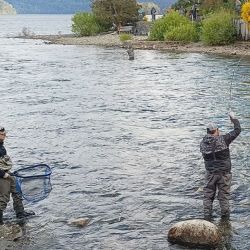 Si bien los niveles de agua se mantienen bajos, todo indica que la temporada puede ser muy buena. En Patagonia, nada está dicho: el comportamiento del clima puede modificar rápidamente las condiciones. (Foto: Diario Andino). 