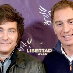 Javier Milei y Diego Santilli | Foto:CEDOC