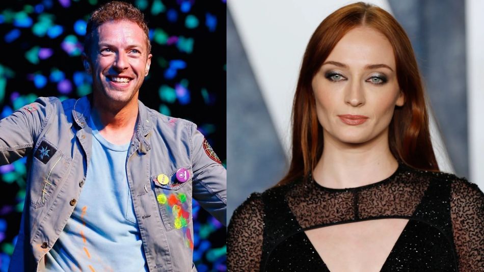 Chris Martin y Sophie Turner