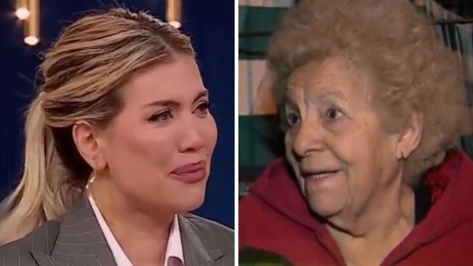 Wanda Nara y su abuela Rosa