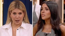 La tensa reacción de Valentina Cervantes cuando Wanda Nara en MasterChef Celebrity le negó los rumores con Enzo Fernández