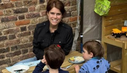 Eugenia de York y sus hijos