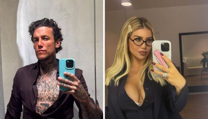 Wanda Nara y Alex Caniggia