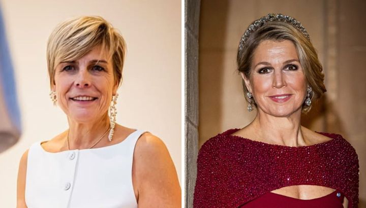 La princesa Laurentien sigue los pasos de su cuñada, Máxima Zorreguieta, pero redobló la apuesta: el jugado conjunto de cuero que lució 