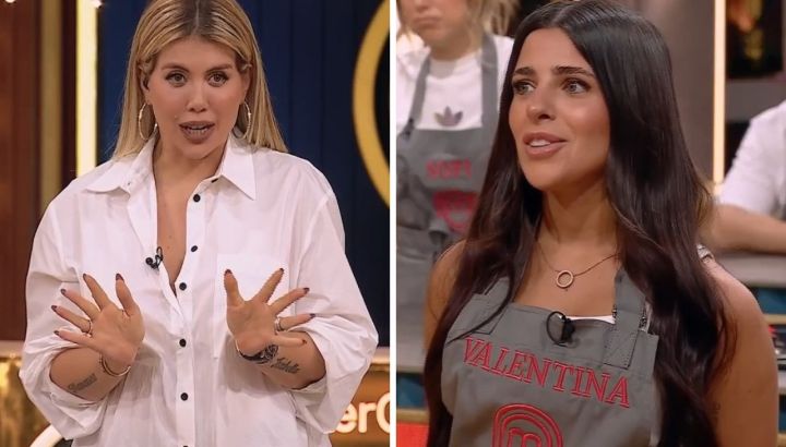 Wanda Nara aclaró los rumores sobre Enzo Fernández con Valentina Cervantes en MasterChef Celebrity: "Bienvenida a la fama"