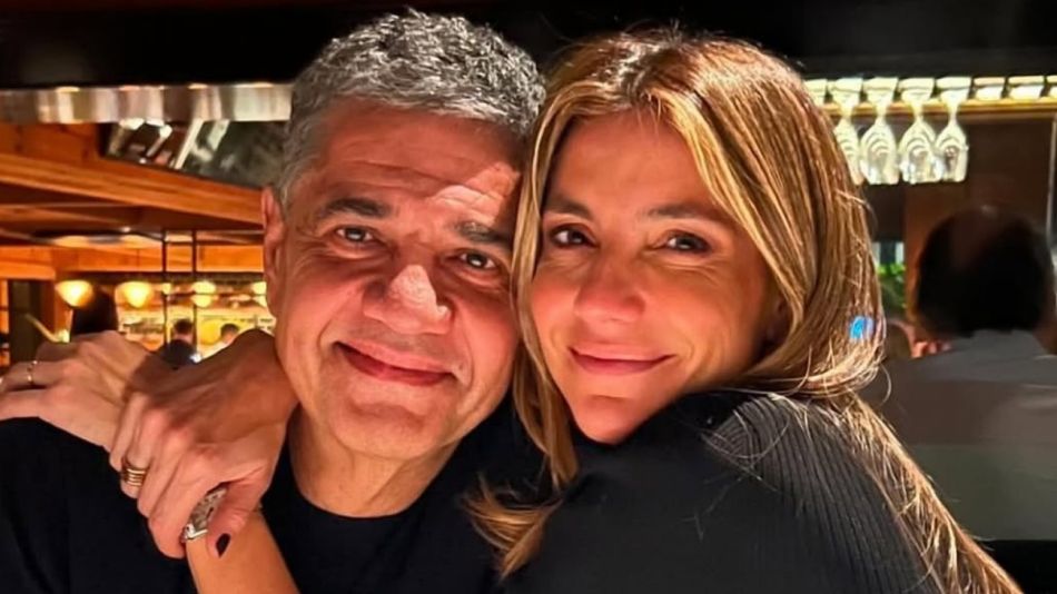 María Belén Ludueña y Jorge Macri