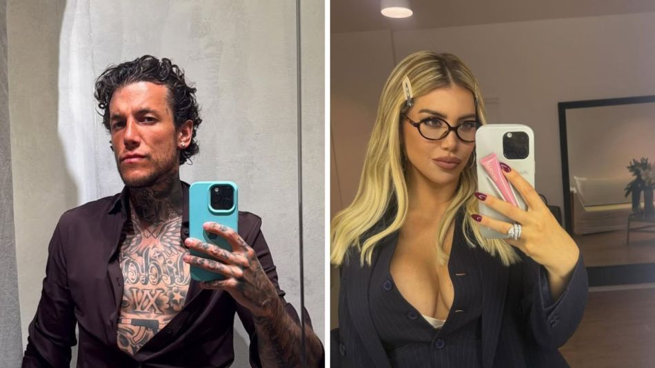 Wanda Nara y Alex Caniggia