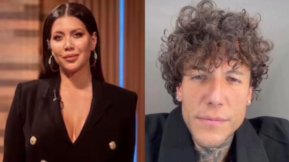 Wanda Nara y Alex Caniggia