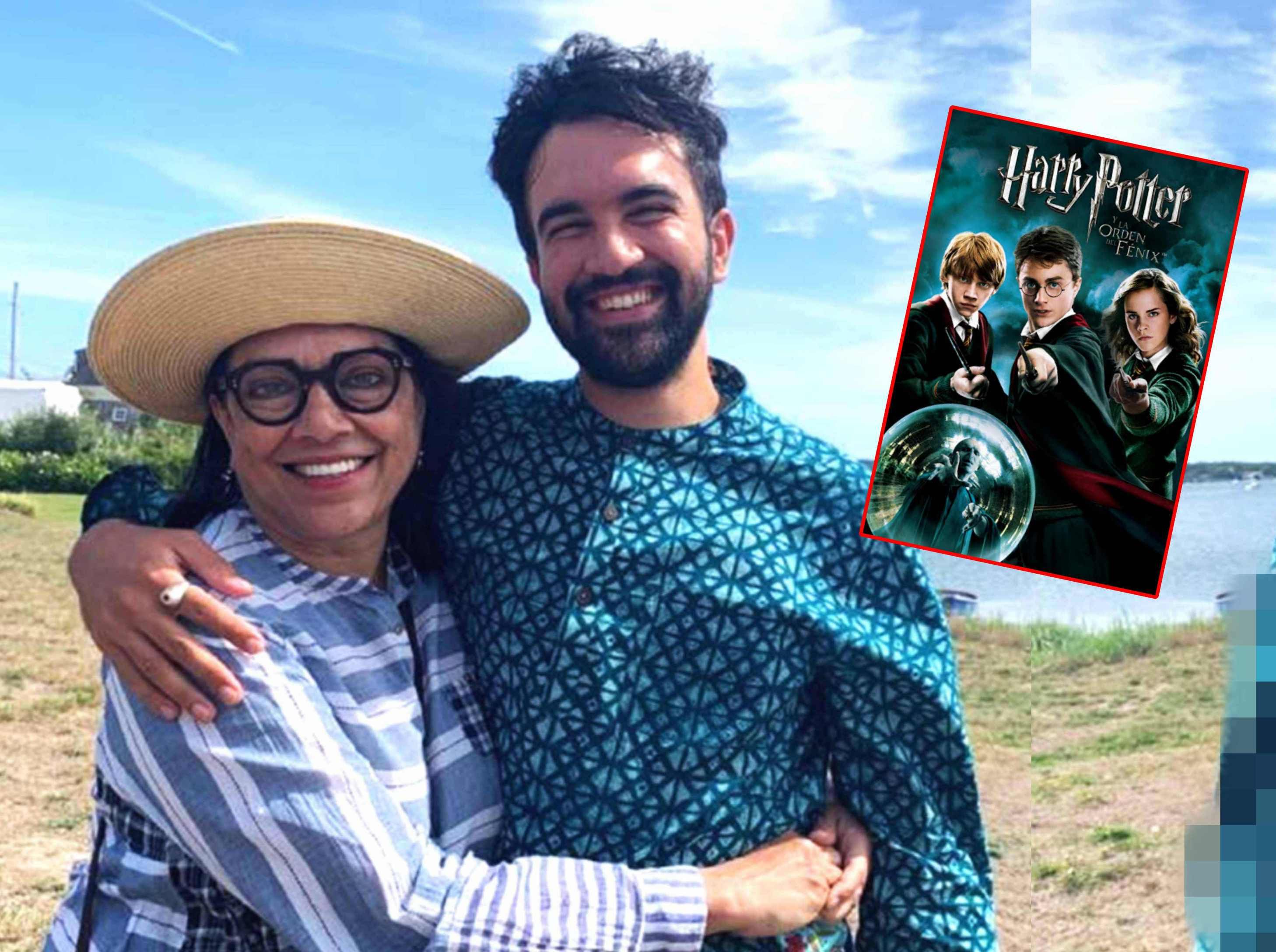 Zohran Mandani y su madre cineasta Mira Nair.