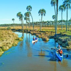 En la reserva privada La Aurora tienen toda la infraestructura para compenetrarse con el paisaje del Palmar abordado desde la aventura.