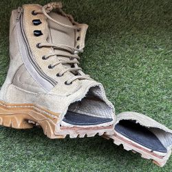 Novedad: cómo funciona la suela anti espinas para borceguíes creada por QLQ Táctico.