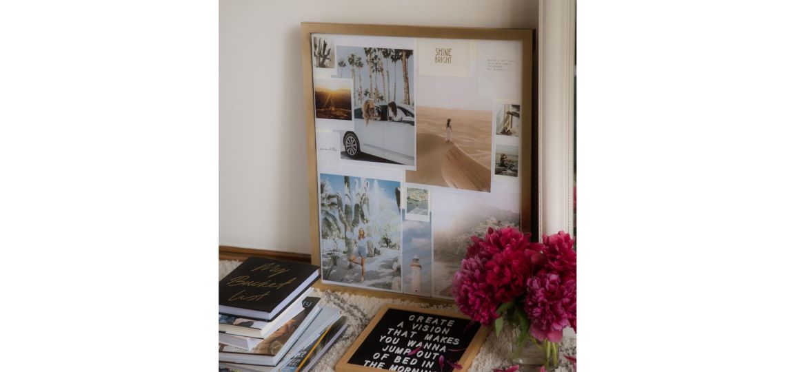 Vision board y manifestación: cómo crearla de forma fácil para materializar los deseos
