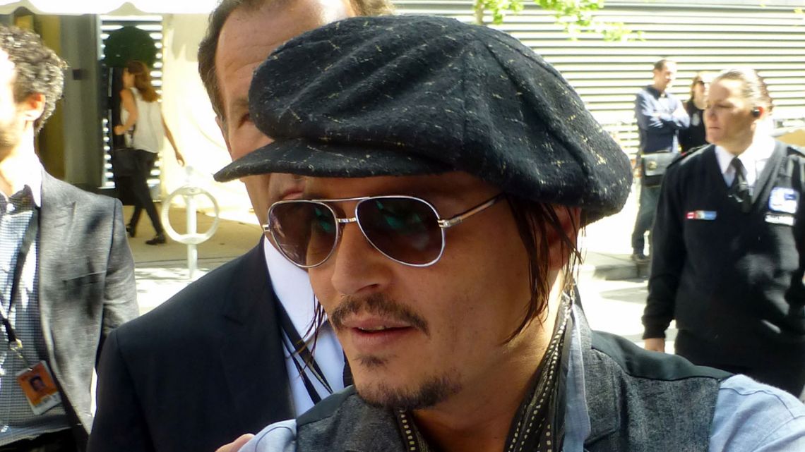 Johnny Depp llega a la Argentina para presentar su nueva película sobre Modigliani