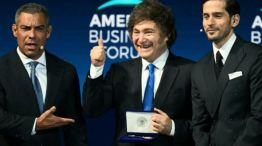 Javier Milei en American Business Forum