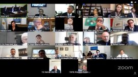 Terminó la primera jornada del juicio en la Causa Cuadernos: Cristina Kirchner se conectó por Zoom
