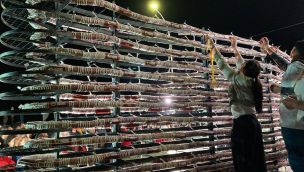 Tandil busca hacer el salame más largo del mundo.